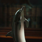 Фарфоровая статуэтка «Дельфин»