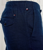 Льняное шорты Harlem Tommy Hilfiger - темно-синий(MW0MW34498)