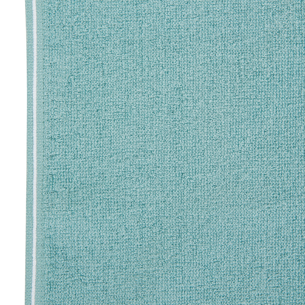 Элитное полотенце Qashmare Contrast бирюзовое от Hamam Турция