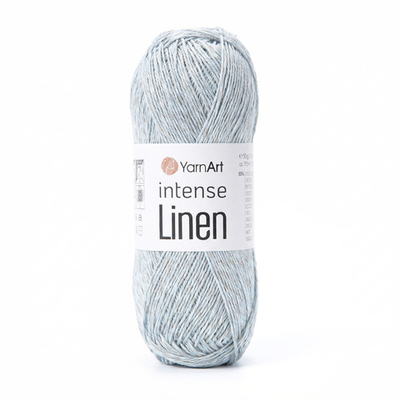 Пряжа YarnArt Intense Linen, Светло серый
