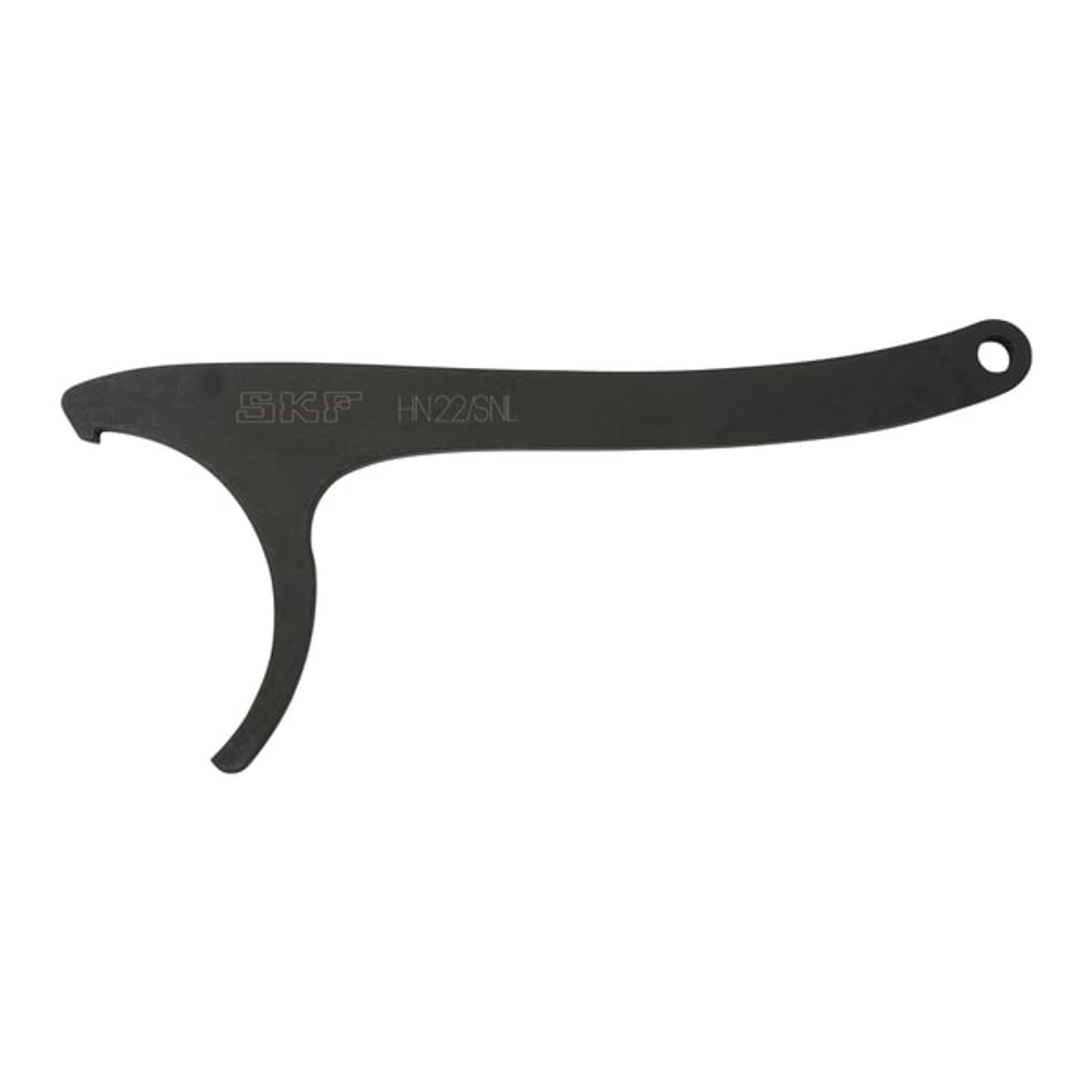 Hook spanner for use inside split plummer (pillow) block housings HN 22/SNL