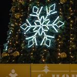 Уличная гирлянда "Снежинки"