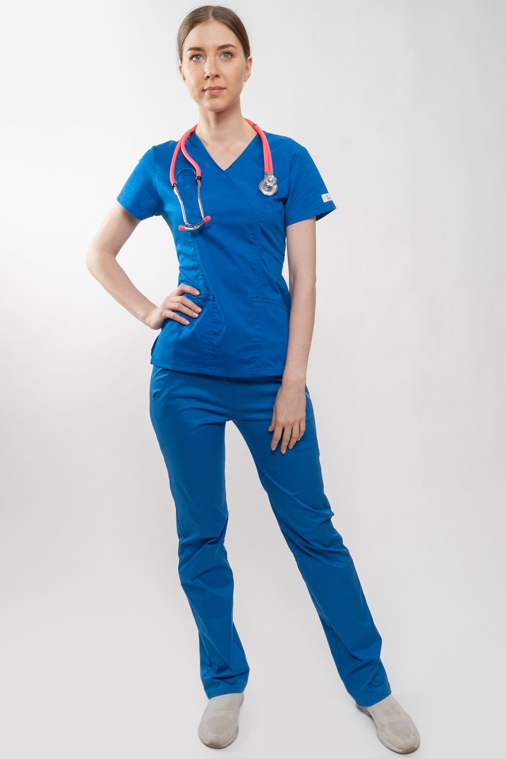 Медицинский топ Доктор Чехов, арт.5110 Skydiver