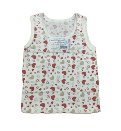 Майка на девочку из набивной кулирки на рост 74 см