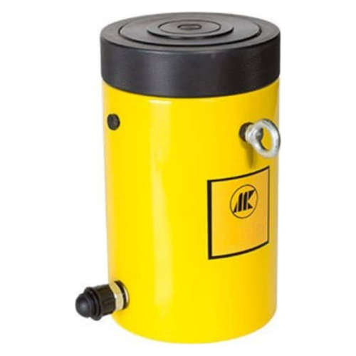 Домкрат грузовой Инстан с фиксирующей гайкой и пружинным возвратом штока ДГ500-200ПГ (500т, ход 200мм)