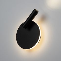 Светильник декоративный настенный светодиодный ЭРА EDGAR WL55 BK COB 5Вт / SMD 7Вт 4000К IP20 черный