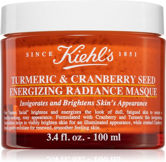Маска для сияния кожи Kiehl’s Turmeric and Cranberry Seed Energizing Radiance Mask 100 мл