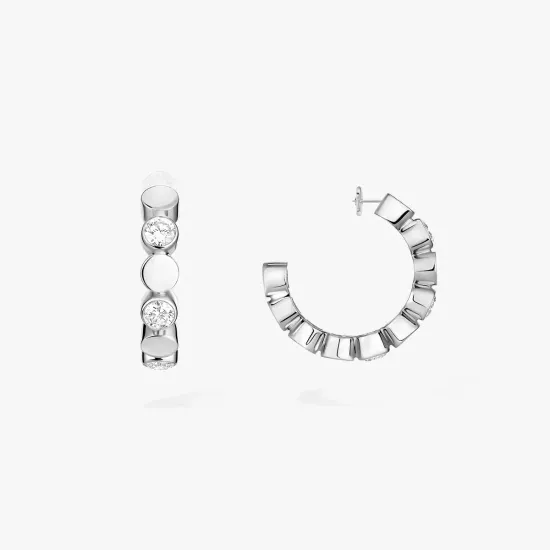 Messika D-Vibes mini hoop earrings