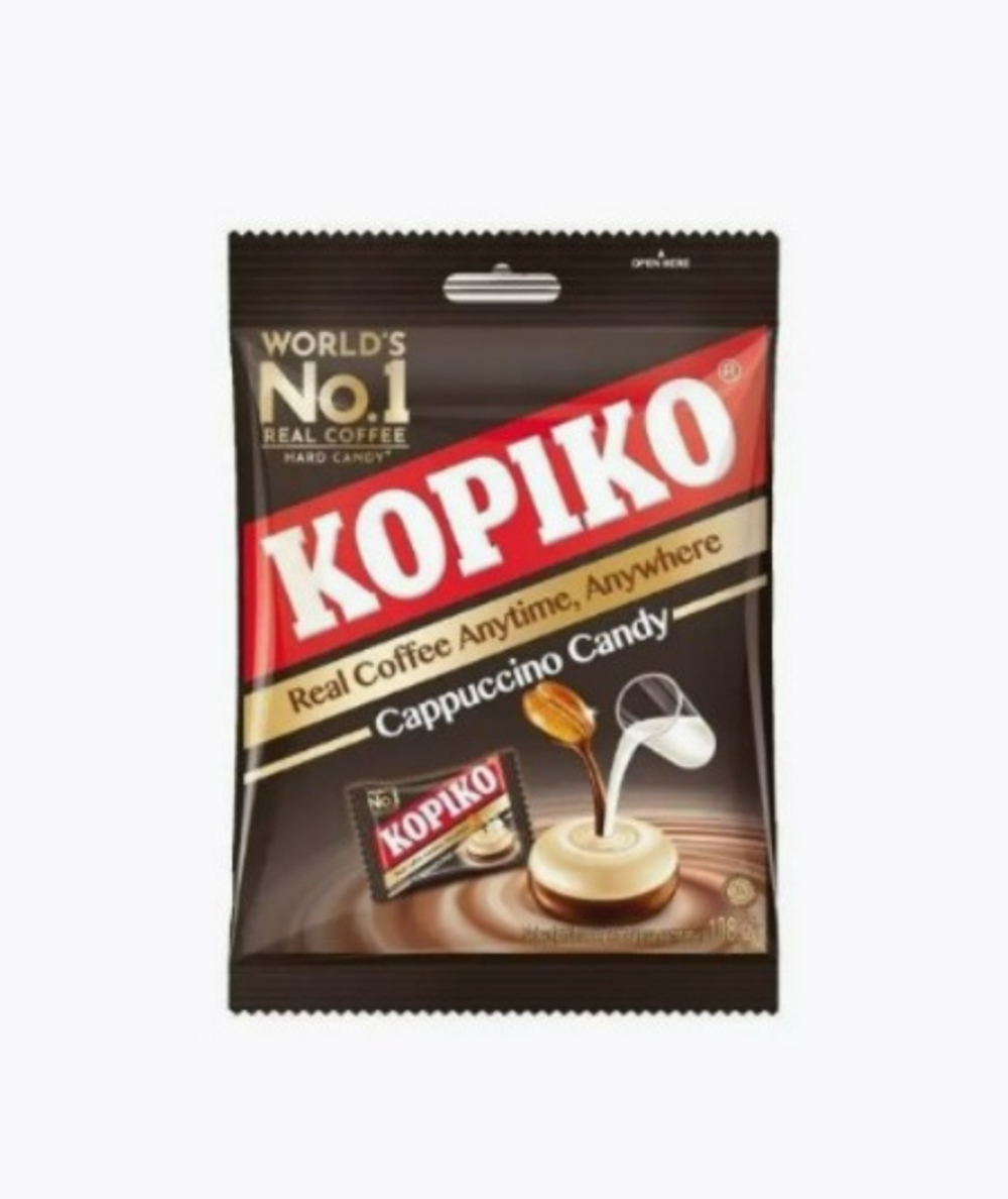 Леденцы KOPIKO Cappuccino Candy 108гх24шт