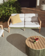 Ковер Ardelia бежево-зеленый из синтетического волокна 160 x 230см