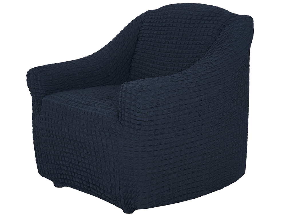 Чехол на кресло без оборки Модерн, цвет Антрацит