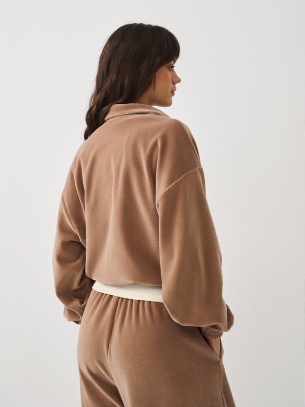 Толстовка велюровая 