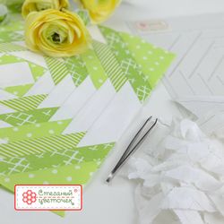 Трафарет для сборки блока "Ананас"  (арт. T54)