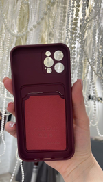 Чехол для телефона BIRDY | iPhone бордовый