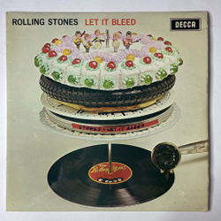 Винтажная виниловая пластинка LP Rolling Stones Let It Bleed (UK 1974)