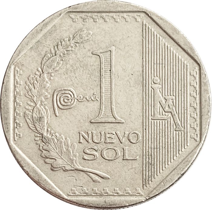 1 новый соль 2015 Перу