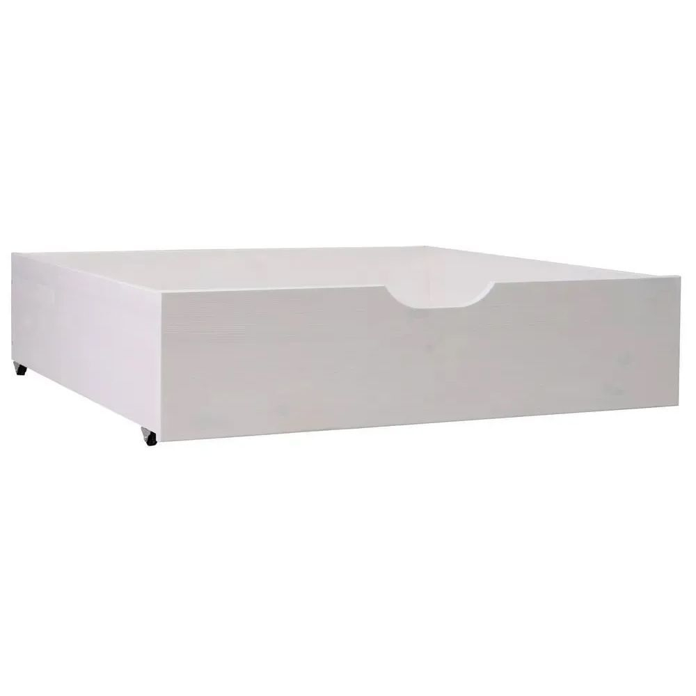 Ящики для кровати выкатные Дана из массива сосны, 2 шт, белый