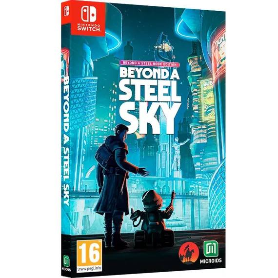 NSW Beyond a Steel Sky. Steelbook Edition (Новый, Русские субттиры)