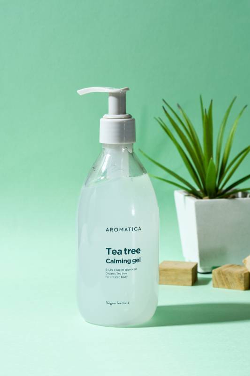 Aromatica Tea Tree Calming Gel успокаивающий гель для лица и тела с чайным деревом