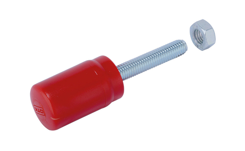 Болт для натежения цепи м10х50мм, красный
