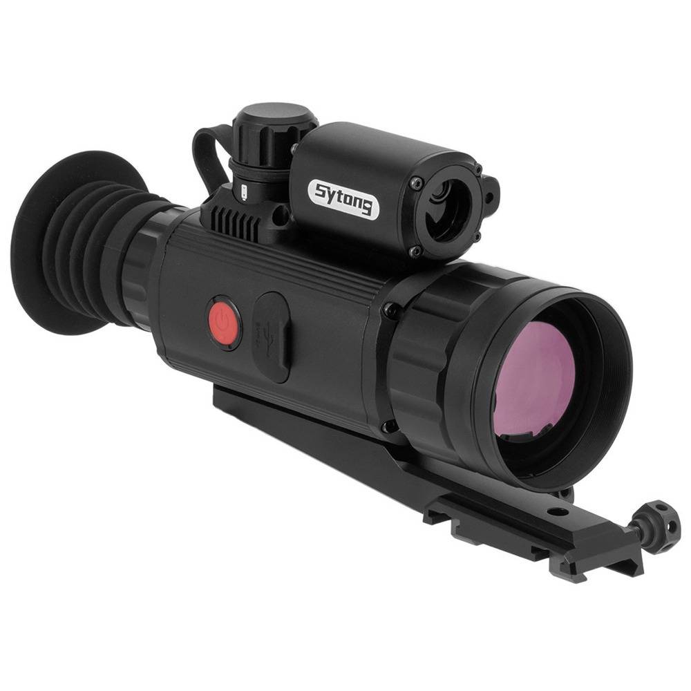 Прицел тепловизионный Sytong AM06-50LRF x2.5/5/10/20, 640x512, лазерный дальномер,ø50мм, обнаруж.2500м, IP66, 633г