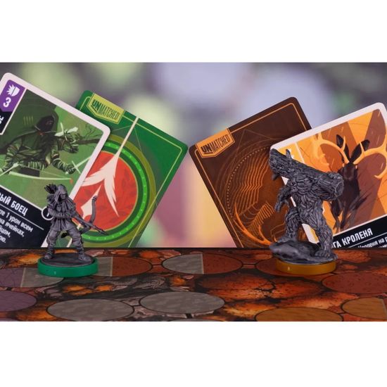 Настольная игра Unmatched. Бигфут против Робин Гуда