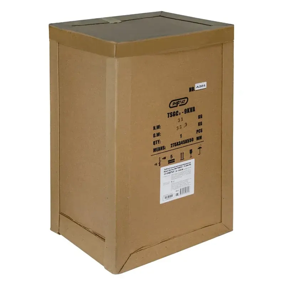 ЭНЕРГИЯ ЛАТР Black Series 3Ф TSGC2-9кВА 9А лабораторный автотрансформатор Е0102-0203