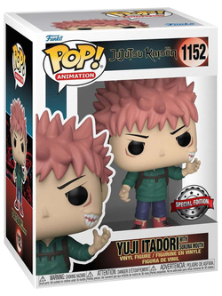 Фигурка Funko POP! Animation Jujutsu Kaisen Yuji Itadori with Sukuna Mouth (Exc) (1152) 64979