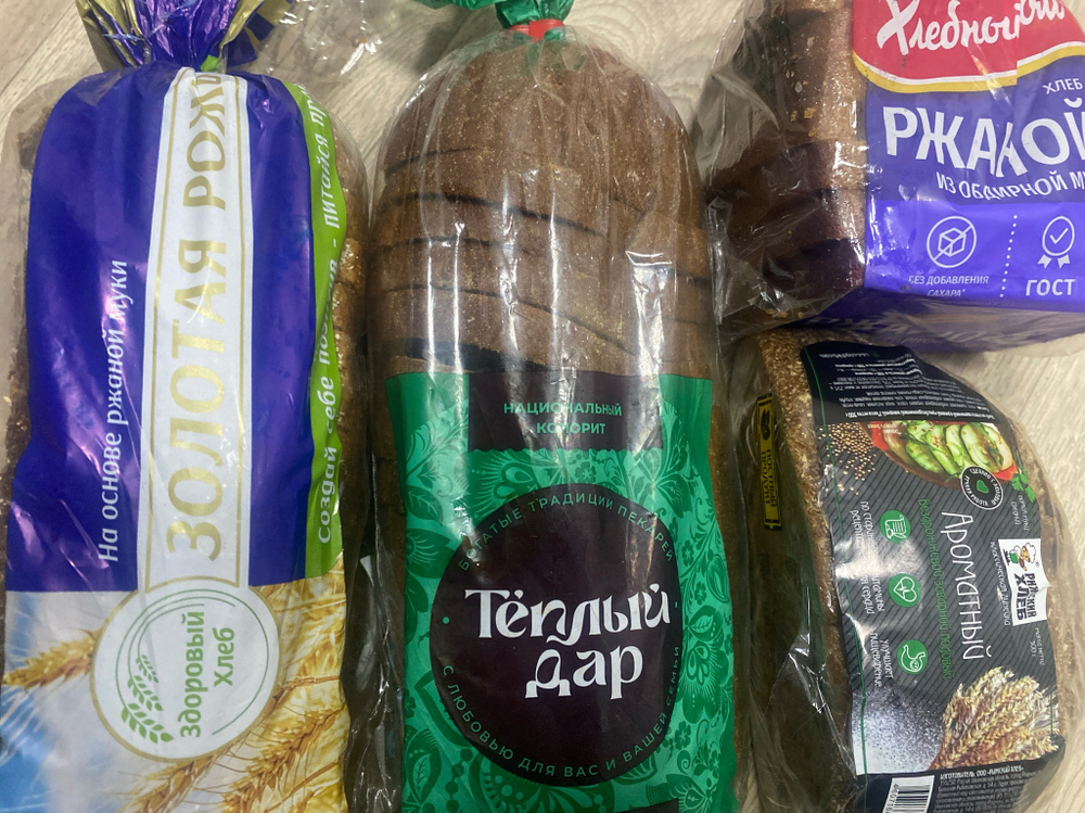 Хлеб в ассортименте