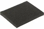 38381м Губка шлифовальная алюминий-оксидная, 125х100х10 мм, Р40