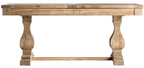 Прямоугольный раздвижной стол Berca натуральный цвет 200x100 Испания 