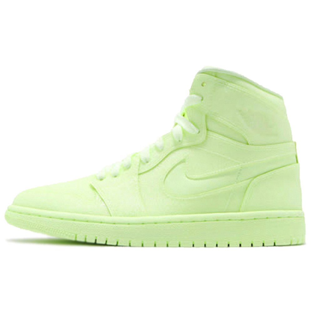 Кроссовки Air Jordan 1 High Premium Barely Volt