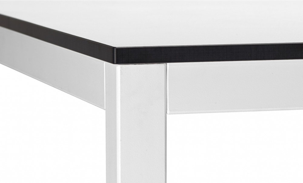 Стол ламинированный обеденный Scab Design Mirto, белый