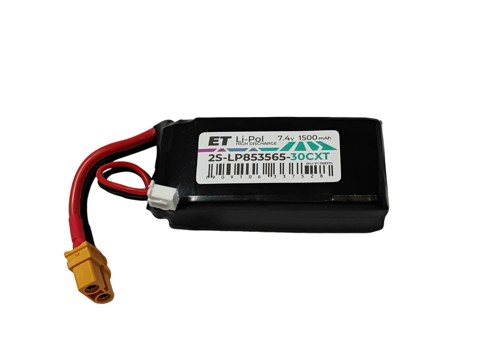 Аккумулятор ET 2S-LP853565-30CXT