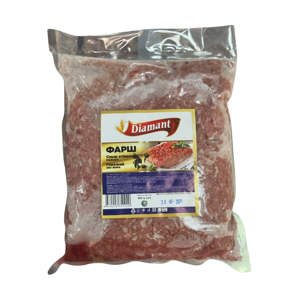 Фарш Diamant говяжий 500 гр