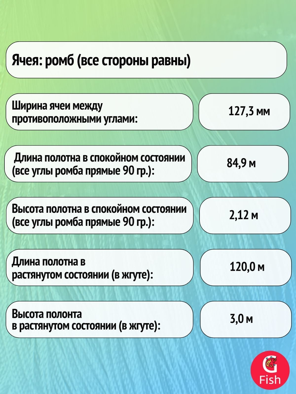 Сетка строительная Spider леска, толщина 0,30 мм, ячея 80 мм, высота 3,0 м кукла