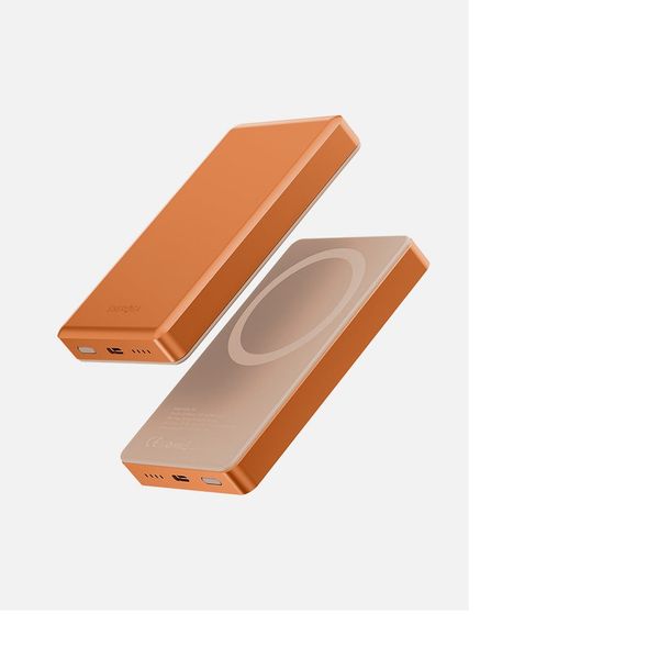 Ультратонкий внешний аккумулятор Energea Alupac 10K, 10000MAH MAGSAFE, Оранжевый | Orange