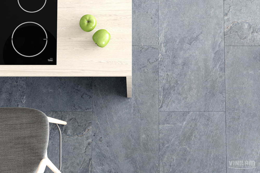 LVT-плитка VINILAM 91907 Мальтийский Базальт (4,56) клеевой