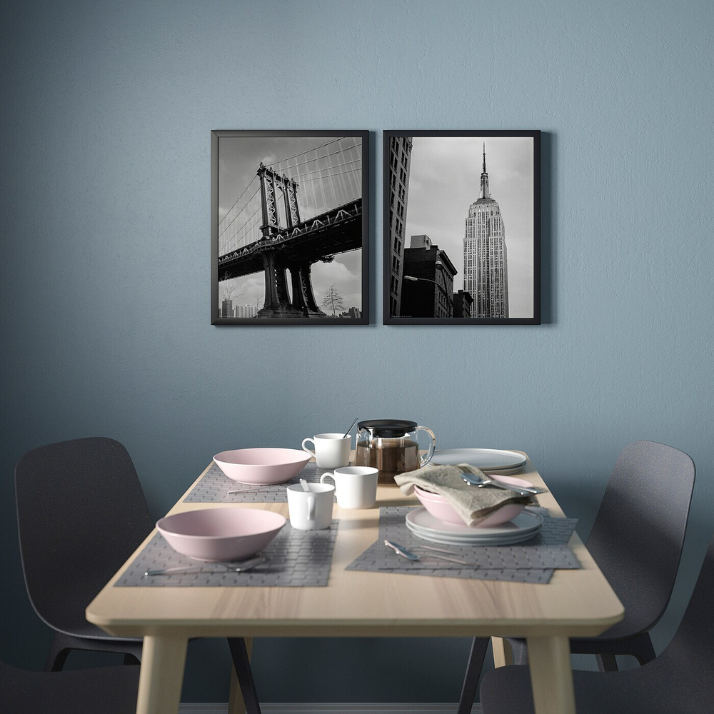 IKEA BILD  (ИКЕА БИЛД)  -  Плакат, Городские виды I, 40x50 см