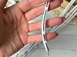 Шнур ПЭ КРУГЛЫЙ белый AD 1.3м