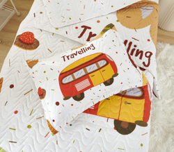 Покрывало 160х220 и наволочка 50х70 Sofi De MarkO Sunny day №6