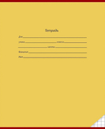 Тетрадь А5 12л. клет. Школьная классика-4 (Проф-пресс) микс цветов (комплект 10 шт)