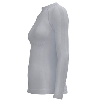 Женская теннисная футболка с длинным рукавом Head Flex Seamless - white