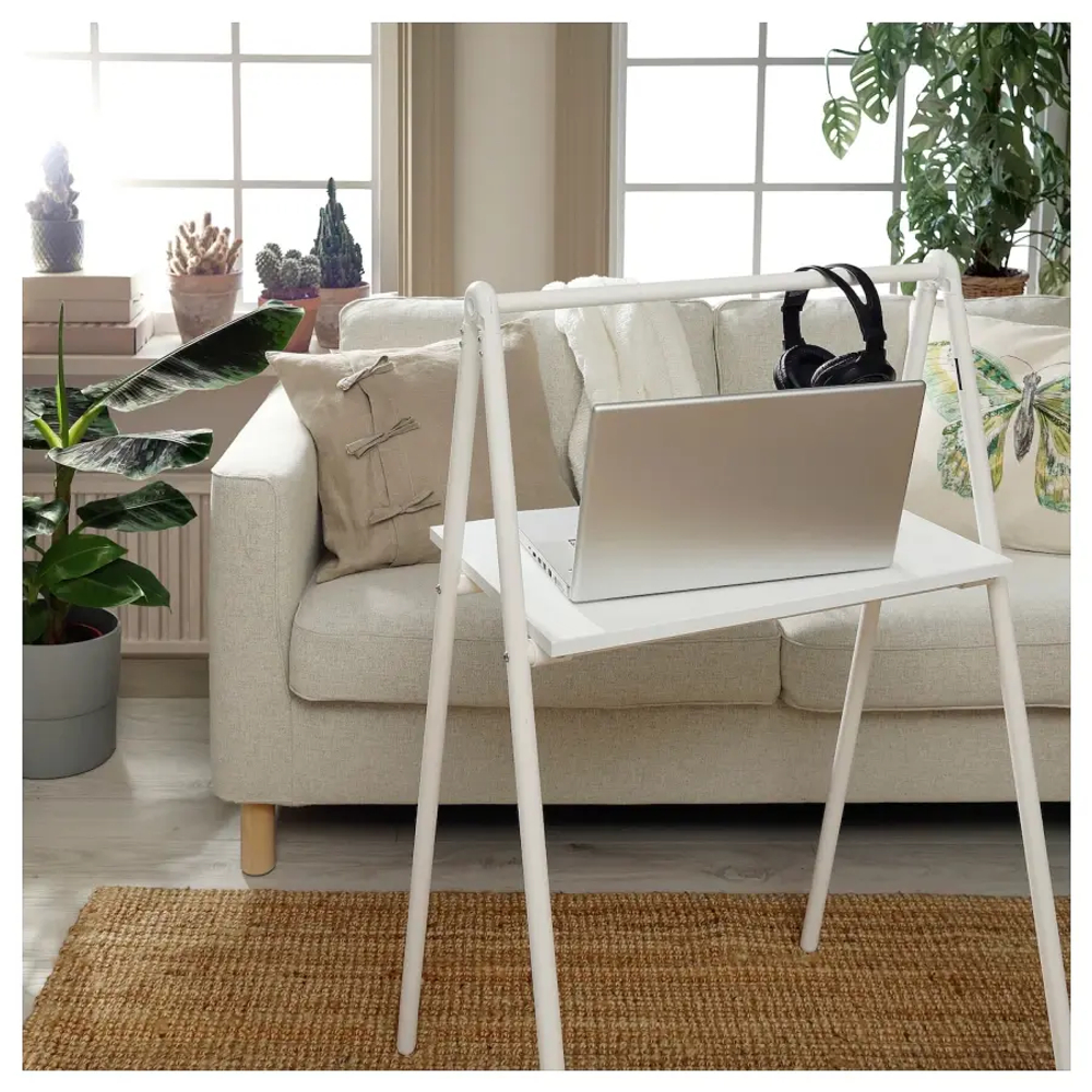 Стол складной - IKEA BJÖRKÅSEN/БЬЕРКОСЕН/БЬЁРКОСЕН ИКЕА, 35х59х110 см, белый