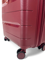 Средний чемодан Mironpan 23102, Бордовый, M+