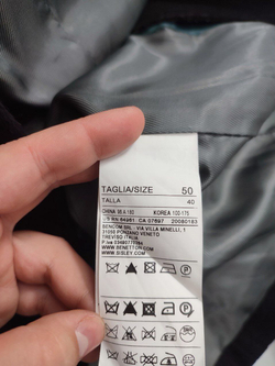 Полупальто Benetton повседневное 50 размер