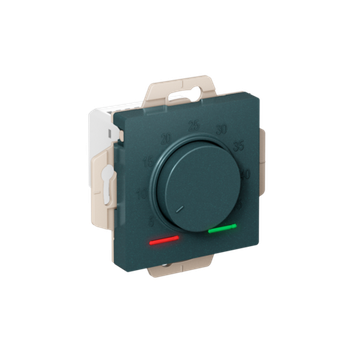 ATLASDESIGN ТЕРМОСТАТ электронный для теплого пола с датчиком, 10A, механизм, ИЗУМРУД