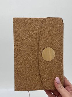 Блокнот А5 пробковый в линейку 80 листов (201930612-3)