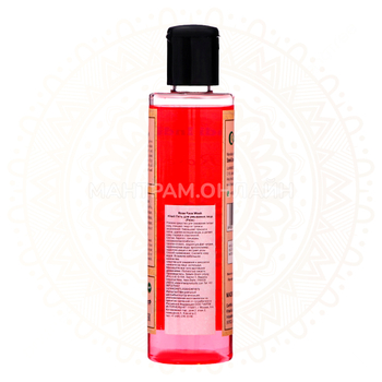 Гель для умывания лица Khadi India Rose Face Wash Роза 210 мл