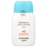 Goongbe, водный солнцезащитный лосьон, мягкий, SPF 40, 80 г (2,82 унции)